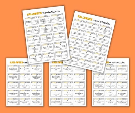 Free Printable Halloween Movie Trivia Questions and Answers Halloween Movie Trivia And Answers, Halloween Movie Trivia, Halloween Trivia Questions And Answers, Movie Trivia Questions And Answers, Halloween Trivia Questions, Halloween Trivia, Movie Trivia Questions, Most Popular Halloween Costumes, Popular Halloween Costumes