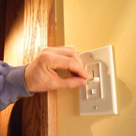 Buying a Dimmer Switch Home Electrical Wiring, Home Maintenance Checklist, Three Way Switch, Electrical Code, Diy Electrical, Home Fix, Diy Home Repair, Household Chores, Home Repairs