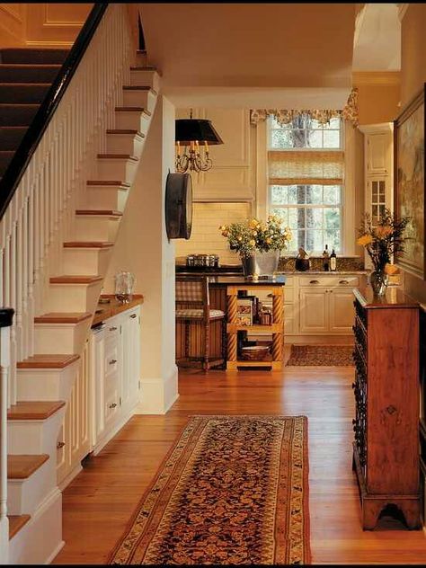 This is nice! Storage Under Staircase, Dream House Interior, House Goals, Ideas Pictures, Pretty House, Dream House Decor, House Inspo, Dream Home Design, Traditional House