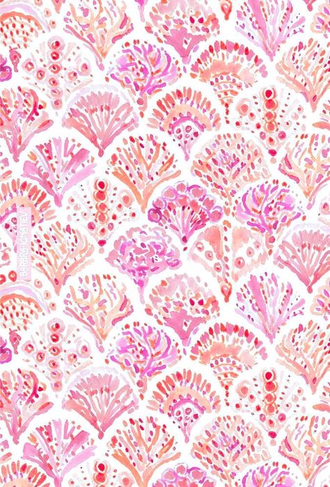 Preppy Filter, Lilly Pulitzer Iphone Wallpaper, Lily Pulitzer Wallpaper, Beachy Wallpapers, Beachy Wallpaper, Scales Pattern, Beach Wall Collage, Iphone Wallpaper Preppy, Pink Filter