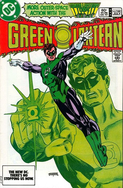 Green Lantern 166 cover by Gil Kane | Richard Guion | Flickr Green Lantern Wallpaper, Green Lantern Comic, Green Lantern Green Arrow, Green Lanterns, Green Lantern Hal Jordan, Lantern Corps, Green Lantern Corps, Comic Cover, Dc Comic Books