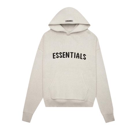 Essentials Knit Sweater, Essentials Knit Hoodie, Essentials Hoodie, Soft Grunge Aesthetic, Tiktok Outfits, Fear Of God Essentials, Unisex Sweater, Fear Of God, Skater Style