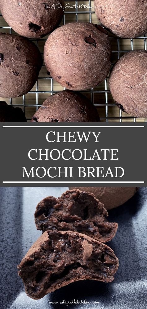 Yummy Bread Recipes Desserts, Mochiko Recipes Desserts, Asian Buns Recipe, Asian Baking Recipes, Moochie Recipe, Mochiko Flour Recipes, Mochi Bread Recipe, Mocha Bread, Baked Mochi