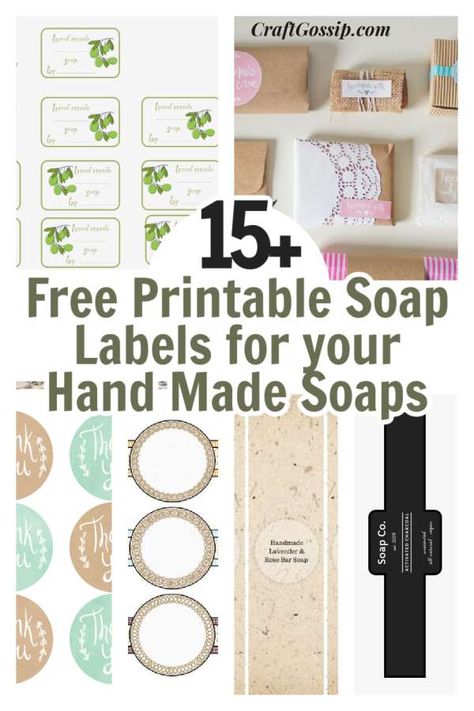 Diy Soap Labels, Soap Label Design, Soap Packaging Diy, Handmade Soap Packaging, Soap Labels Template, Labels Printables Free Templates, Soap Packaging Design, Canning Jar Labels, Free Label Templates