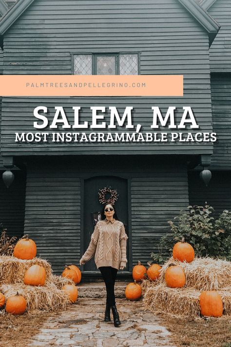 Salem Massachusetts Instagram, Halloween In Boston, Boston Ma Fall Outfits, Outfit For Salem Ma, Outfits For Salem Massachusetts In October, Salem Massachusetts Photoshoot, Fall Outfits For Salem Ma, Salem Instagram Captions, Salem Picture Ideas