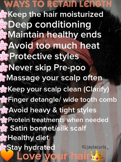 Transition To Natural Hair 4c, Haircare Routine For Black Women, Natural Hair Length Retention Tips, Length Retention 4c Hair, Hair Care Routine For Black Women, How To Grow High Porosity Hair, Natural Hair Regimen For Growth, How To Grow Long Natural Hair, Coily Hair Tips