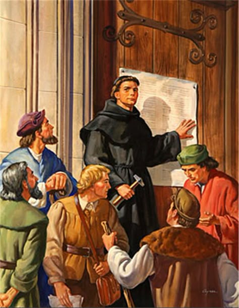 Here's the entire list of the 95 Theses that Martin Luther nailed to the door of Castle Church in Wittenberg, Germany, on October 31, 1517. This Date 1517 became the birth of the Protestant Reformation! Martin Luther Reformation, Martin Luther Quotes, Reformation Day, Protestant Reformation, Christian History, Reformed Theology, Church History, October 31, Arte Horror