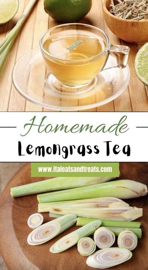 Delicious Lemongrass Tea Recipe Lemongrass Tea Recipe, Rosemary Tea Recipe, Lemongrass Recipes, Ginger Tea Recipe, Herbal Tea Benefits, Rosemary Tea, Lemongrass Tea, Cinnamon Tea, Herbal Teas Recipes