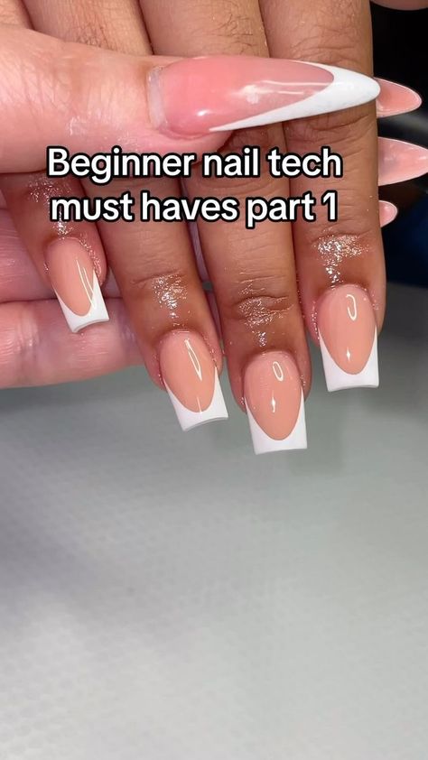 OSHAWA NAILS on Reels | angelsnailartistry · Original audio Nail Tech Must Haves, Home Nail Salon Ideas, Beginner Nail Tech, Beginner Nail Designs, Nail Tech School, Nail Tutorial Videos, Business Nails, Nail Business, Acrylic Nails At Home