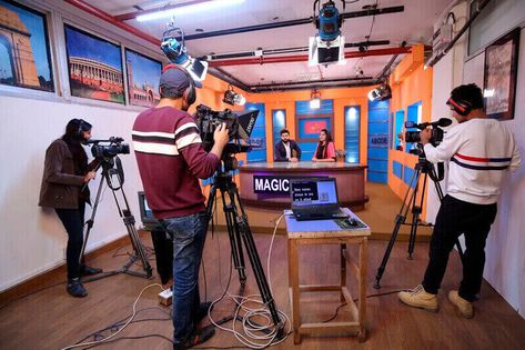 "IIMM is The best mass communication and journalism courses in Delhi. We are listed as No.1 mass media college in Delhi. We provide bachelors and masters in mass communication, Bachelor of Acting and film study, PG Diploma in Advertising & PR, PG Diploma in Broadcast Journalism. Website : https://www.iimmdelhi.com/ Cell : +91 9210-877-877" Mass Communication Student Aesthetic, Broadcast Studio, Decoration Classroom, Film Study, College Vision Board, Broadcast Journalism, Media Communication, Indian Express, Corporate Communication