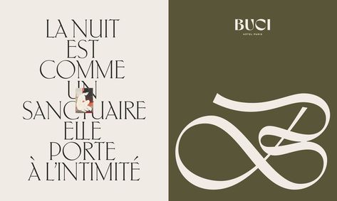 Buci Hôtel Paris branding - Fonts In Use Eclectic Illustration, Type Design Inspiration, Home In Paris, Hotel Logo, Hotel Branding, Graphic Design Fonts, Brand Fonts, Paris Hotels, Eclectic Design