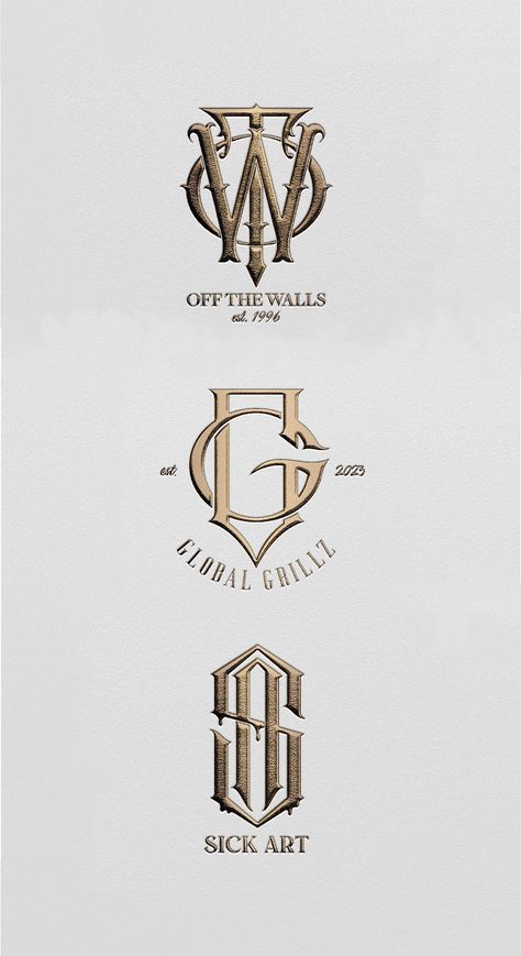 Logos, Monogram Logo Inspiration, C A Monogram, Monogram Initials Font, Luxury Logotype, Modern Monogram Logo, As Monogram, Letter Monogram Logo, Logo Design Initials