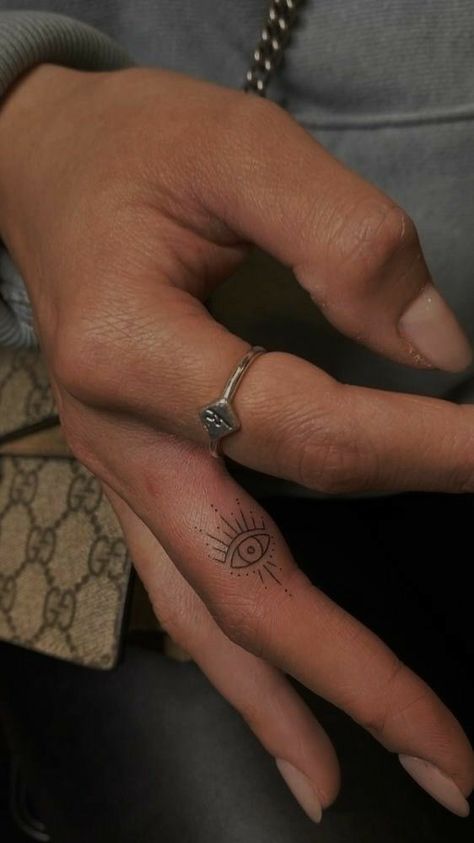 Greek Finger Tattoo, Finger Fine Line Tattoo, Half Moon Finger Tattoo, Angel Finger Tattoo, Tattoo Between Fingers, Inner Hand Tattoo, Side Finger Tattoos For Women, Inner Finger Tattoos For Women, Bff Finger Tattoos