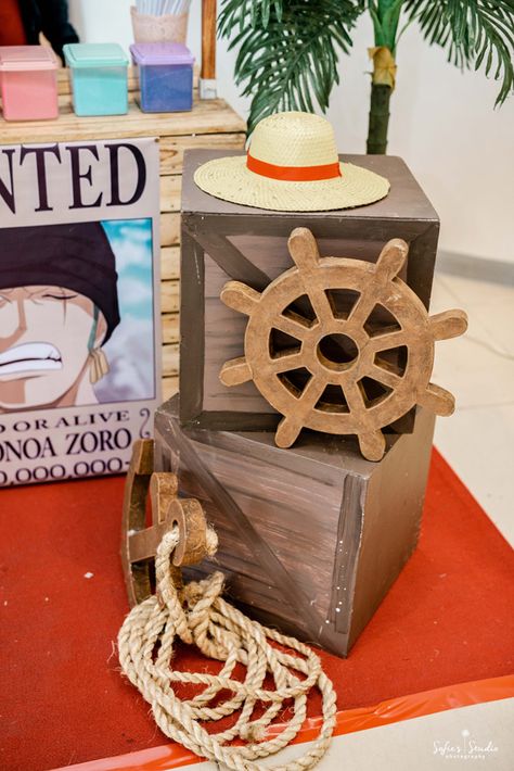 One Piece Themed Birthday | Philippines Mommy Family Blog One Piece Anime Themed Wedding, One Piece Luffy Birthday Party, One Piece Home Decor, One Piece Wedding Theme, One Piece Wedding Anime Theme, One Piece Themed Wedding, One Piece Centerpiece, One Piece Bday Theme, One Piece Birthday Decorations