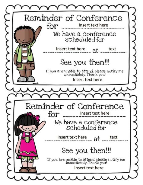 You Might be a First Grader...: Parent-Teacher Conferences Linky Reminder Template, Conference Reminder, Parent Teacher Conference, Conference Forms, Parent Teacher Communication, Teacher Conferences, Parent Teacher Conferences, Parent Teacher, Kindergarten Fun