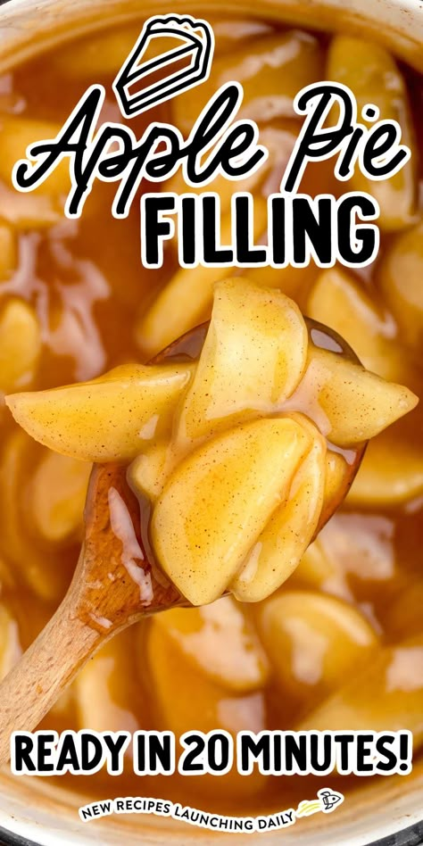 Apple Pie Filling Apple Pie Filling Crockpot, Crockpot Thanksgiving Recipes, Best Apple Pie Filling, Caramel Apple Pie Filling, Crockpot Thanksgiving, Easy Apple Pie Filling, Homemade Caramel Apple, Apple Pie Filling Recipe, Waffles For Breakfast