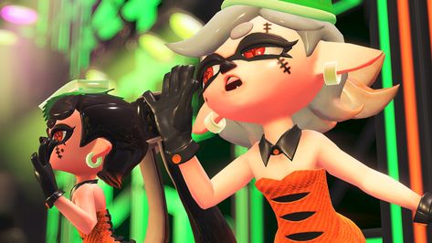 Splatoon Aesthetic, Splatoon Pfp, Squid Sisters, Callie And Marie, Splatoon Comics, Pumpkin Costume, Anime Pfps, Fnaf Characters, Visual Inspiration