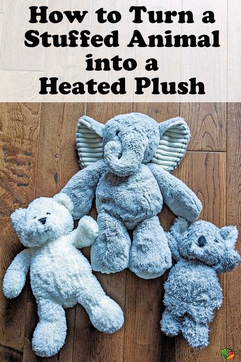 Sewing Hand Warmers, Heating Stuffed Animals, Simple Stuffed Animals To Sew, Diy Stuffed Animal Heating Pad, Heat Pad Sewing Pattern, How To Make Stuffies, How To Make Weighted Stuffed Animals, How To Make A Heating Pad, Glove Stuffed Animal Diy