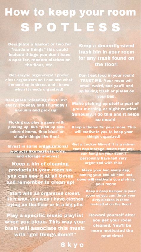 Clean Room Motivation, Clean Room Checklist, Room Cleaning Tips, Room Checklist, Deep Cleaning Checklist, Cleaning My Room, Clean Bedroom, Cleaning Motivation, Cleaning Day