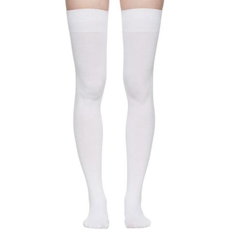 Thigh High Socks Aesthetic, Long Socks Outfit, White Thigh High Socks, Socks Thigh High, White Thigh Highs, White Doodle, Socks Aesthetic, Thigh Socks, Sock Outfits