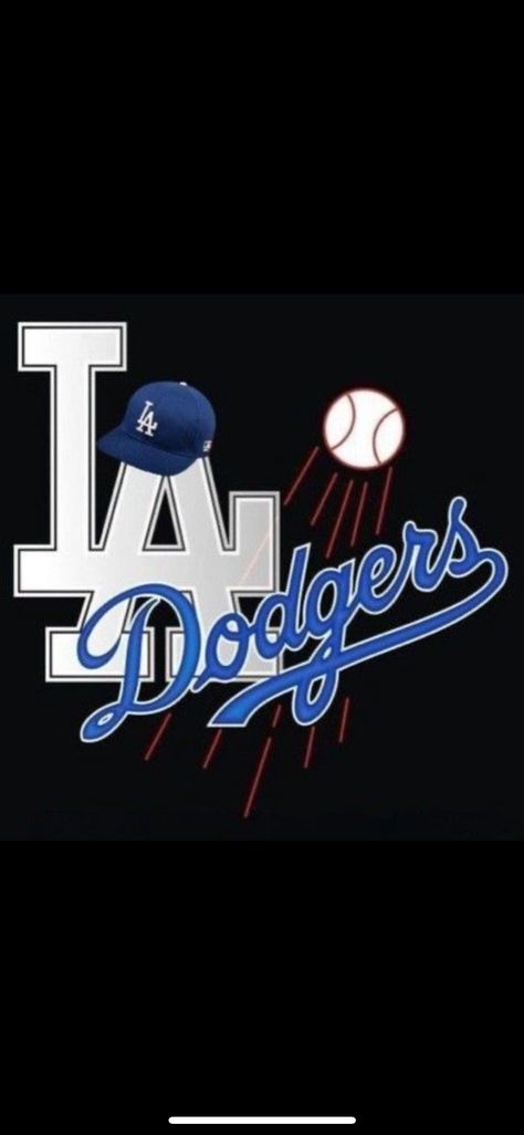 Dodgers Logo Design, Dodgers Wallpaper, Major League Baseball Logo, Let's Go Dodgers, Los Angeles Dodgers Logo, Dodgers Logo, Dodger Baseball, Baseball Logo, Brooklyn Dodgers