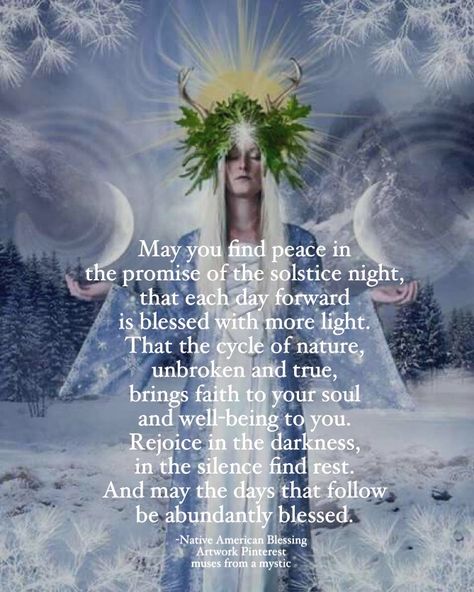 Yule Desserts Winter Solstice, Yule Prayer, Winter Solstice Blessing, Winter Solstice Quotes, Solstice Quotes, Yule Blessings, Winter Solstice Traditions, Yule Traditions, Yule Celebration