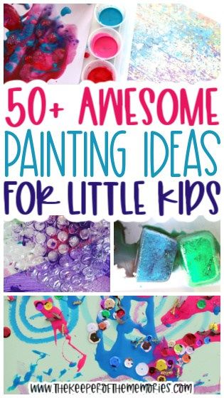 Encourage creative thinking, problem-solving, and fine motor skills with these 50+ Awesome Painting for Kids ideas! You'll find everything from seasonal and holiday projects to new textures and techniques as well as fun themes! You're definitely going to want to check out this list of engaging and hands-on painting ideas for kids! #painting #paintingideas #paintingforkids Travel Preschool Theme, Painting For Kids Ideas, Rug Painting, Preschool Painting, Blow Paint, Ice Painting, Painting Ideas For Kids, Community Helpers Theme, Life Skills Lessons