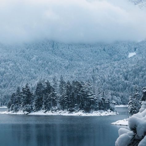 Snow Lake, Snowy Woods, Winter Lake, Clear Winter, Travel Landscape, Winter Mountain, Lake Forest, Mountain Lake, Soft Summer