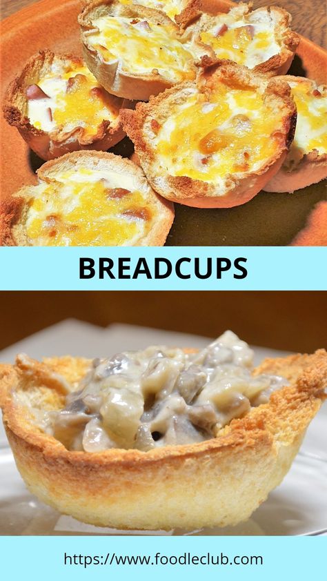 Bread Based Appetizers, Recipes Using Bread Slices, What To Make With Bread, Instant Snacks, Buttered Bread, Gourmet Appetizers, Tasty Snacks, Baking Goods, Muffin Tin Recipes