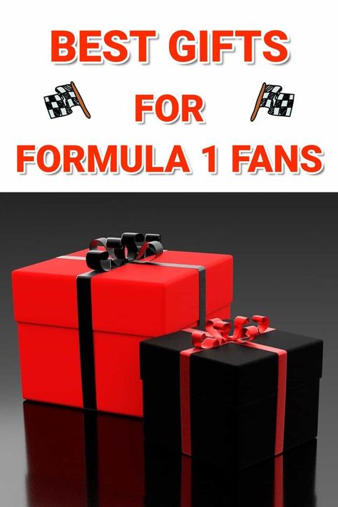 Gift Ideas for Formula 1 Fans - Race Fan Gifts - Presents For Racing Fans #F1 #grandprix #giftguide F1 Lover Gift, Formula One Gifts, Diy F1 Gifts, F1 Gift Ideas Diy, Formula 1 Gifts, Formula 1 Party Ideas, F1 Gift Ideas, F1 Gifts, Electronic Gifts For Men