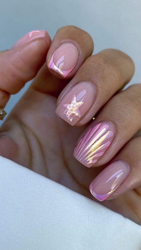 Instagram Biab Nail Art, Cutest Nails, Biab Nails, Pink White Nails, Unghie Sfumate, Milky Nails, 2024 Nails, Nagel Tips, Girly Acrylic Nails