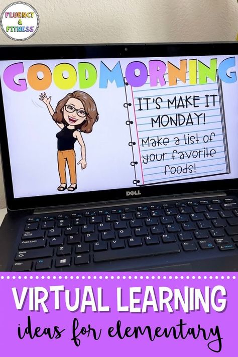 Bitmoji Teacher, Digital Learning Classroom, Classroom Planning, Virtual Teaching, Tutoring Business, Morning Meetings, Computer Class, Learning Tips, Third Grade Classroom