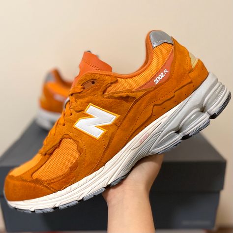 New Balance 2002r Protection Pack, 2002r Protection Pack, New Balance Style, New Balance 2002r, New Balance Men, Vintage Orange, Vintage Yellow, Shoe Game, Best Brand