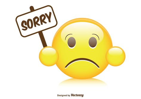 Cute Sorry Smiley Illustration Write Name On Pics, Im Sorry Quotes, I Miss You Cute, Greeting Card Maker, Sorry Images, Sorry Cards, Funny Emoticons, Emoji Pictures, Smiley Emoji