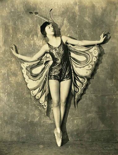 Helen Denison | Flickr - Photo Sharing! Cirque Vintage, Nickolas Muray, Burlesque Vintage, Wild Party, Ballet Russe, Vintage Burlesque, Butterfly Costume, Vintage Ballet, Vintage Halloween Costume