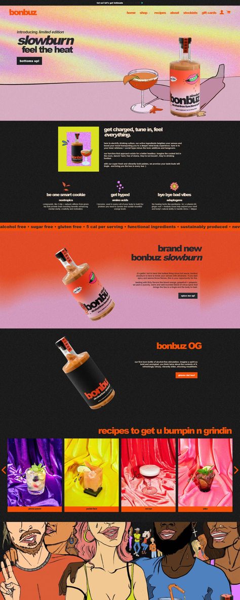 Baddie Website Design, Liquor Website Design, Dispensary Website Design, Nails Website Design, Y2k Website Design, Funky Website Design, Festival Website Design, Bar Chart Design, Funky Website