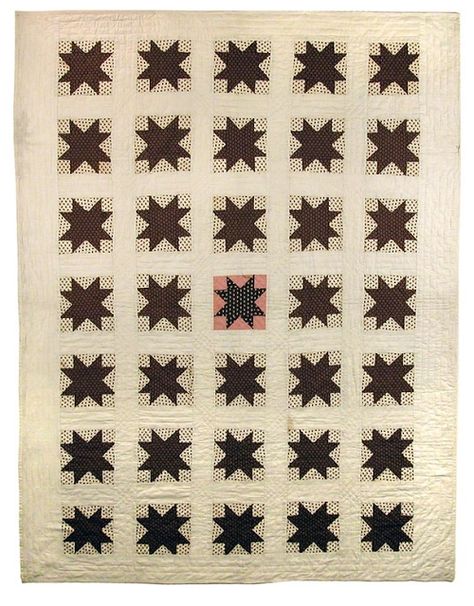 Sawtooth Star, Handmade Quilts For Sale, Vintage Quilts Antiques, Two Color Quilts, Star Quilt Blocks, Quilts For Sale, Traditional Quilts, Antique Quilts, Star Quilts