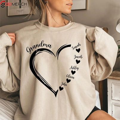 Beautiful Personalized Gift For... - Best Family Ever Heart Sweatshirt, Saint Petersburg, Mother's Day, Gifts, Design