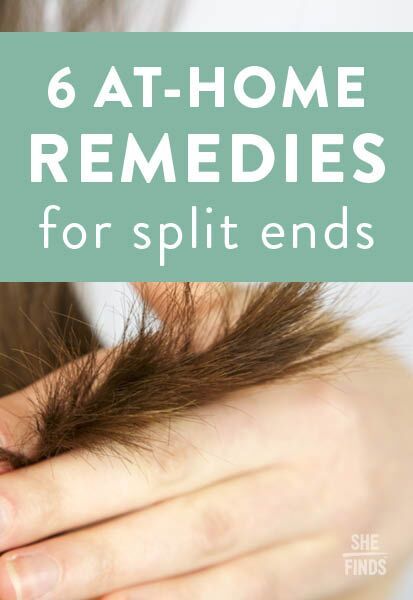 6 At-Home Remedies For Split Ends Fix Split Ends, Dry Hair Ends, Split End Remedy, Split Ends Repair, Split Ends Hair, Natural Hair Conditioner, Hair Care Remedies, Split End, Hair Care Oil