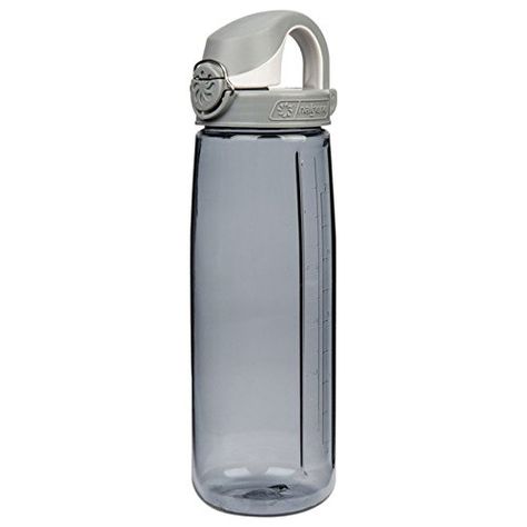 Nalgene Tritan OTF Bottle with Gray Cap, Smoke -- Continue to the product at the image link. Nalgene Water Bottle, Gray Cap, Double Wall Tumblers, The Fountain, Sport Water Bottle, The Fly, Insulated Travel Mugs, Steel Water Bottle, Stainless Steel Water Bottle