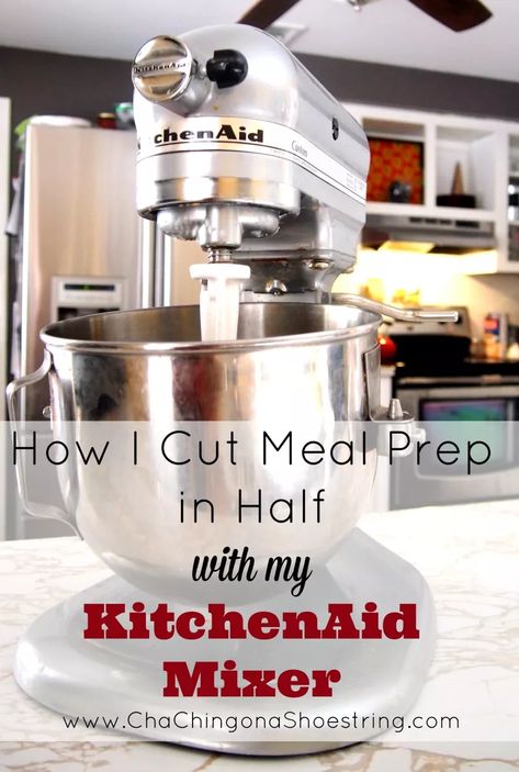 How I Cut Meal Prep in Half with my KitchenAid Mixer How To Shred Chicken, Kitchenaid Stand Mixer Recipes, Stand Mixer Recipes, Shred Chicken, Kitchen Aid Recipes, Mixer Recipes, Kitchenaid Mixer, Kitchenaid Stand Mixer, Classic Kitchen