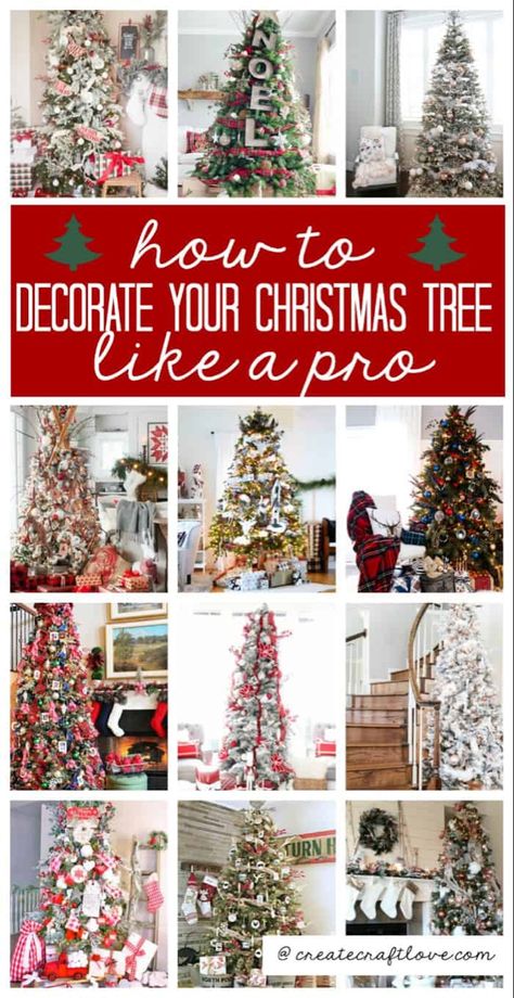 Christmas Tree Top Decorations, Christmas Tree Decorating Themes, Christmas Tree Decorating, Christmas Tree Tops, Farmhouse Christmas Tree, Christmas Tree Decorations Diy, Pencil Christmas Tree, Crafts Room, White Christmas Trees