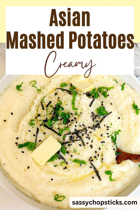 Asian mashed potatoes Asian Style Mashed Potatoes, Korean Mashed Potatoes, Asian Potatoes Recipes, Asian Mashed Potatoes, Asian Potato Recipes, Minimalist Recipes, Traditional Mashed Potatoes Recipe, Asian Potatoes, Easy Vegetable Recipes