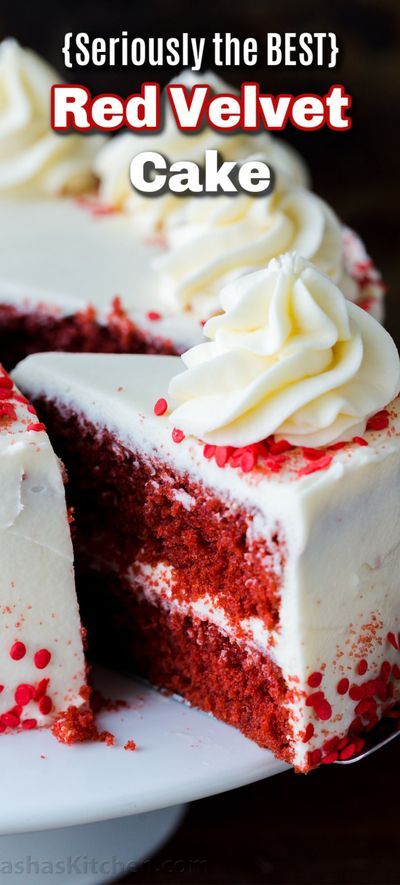 Red Velvet Cake With Buttercream Frosting, Red Velvet Cake With Coffee In It, Red Velvet Layered Cake, Two Tier Red Velvet Cake, 6 Inch Red Velvet Cake Recipe, Best Red Velvet Cake Recipe From Scratch, Red Velvet Cake Homemade, Red Velvet Cake Frosting Recipe, Home Made Red Velvet Cake Recipe