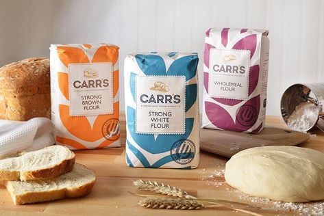 35 Packaging Designs That Feature The Use of Bags | Dieline Sugar Packaging, Rice Packaging, Bread Packaging, Bakery Packaging, Food Packaging Design, Packaged Food, Packing Design, Coffee Packaging, Pinterest Recipes