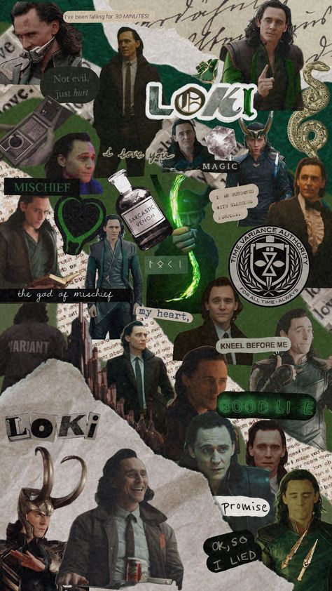 Loki 💖💖💖 #loki #lokiodinson #lokifriggason #green #marvel #marvelwallpaper #lokiaesthetic #lokiaesthetic #Tomhiddleston. #lokiwallpaper Loki Marvel Wallpaper, Marvel Wallpaper Loki, Loki Phone Wallpaper, Loki Collage, Loki Laufeyson Wallpaper, Loki Wallpaper Aesthetic, Loki Background, Loki Laufeyson Aesthetic, Loki And Frigga