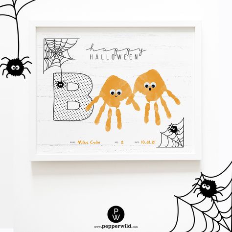 Handprint Printable, Light Wood Background, Halloween Handprint, Jungle Crafts, Classroom Preschool, Babys 1st Halloween, Halloween Names, Dinosaur Cards, Halloween Classroom