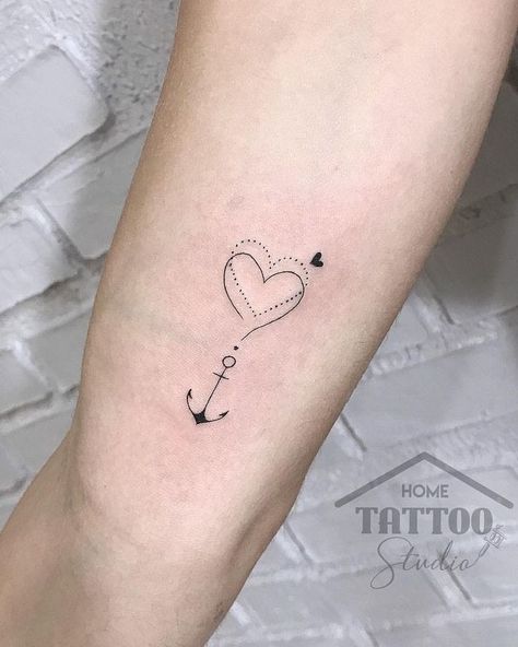 Tattoos With Anchors, Anker Tattoo For Women, Anchor Tattoos For Women Inspiration, Small Anchor Tattoos For Women, Anker Tattoo Design, Anchor Tattoo Wrist, Feminine Anchor Tattoo, Small Anchor Tattoos, Small Sister Tattoos