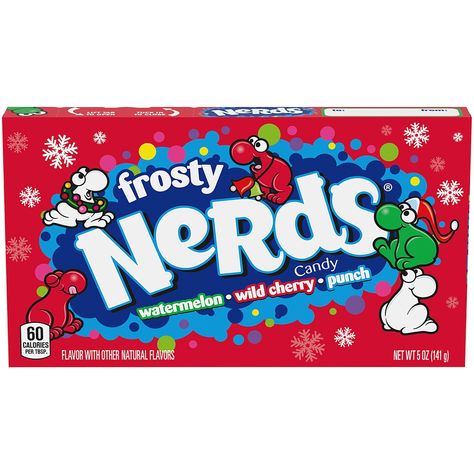 Cherry Punch, Nerd Christmas, Nerds Candy, Holiday Sweets, Laffy Taffy, Giant Candy, Green Watermelon, Cookie Dough Bites, Game Prizes