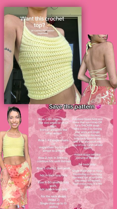 easy crochet,crochet beginner,crochet summer,crochet shirt,crochet crop top,crochet,crochet beginner project,crocheting,crochet tutorial,easy crochet tutorial,crochet gifts,crochet gift ideas,beginner crochet,learn to crochet,how to crochet,free,diy,art,how to crochet for beginners,beginners crochet,pattern,free crochet pattern,creative,easy,beginner,crochet pattern,crocheter,crocheted,handmade,sustainable fashion,slow fashion,crochet clothes,crochet inspo,crochet inspiration,crochet aesthetic Crochet Top Tutorial, Crochet Shirt Pattern, Crochet Blouse Pattern, Crochet Fairy, Beginner Crochet Tutorial, Crochet Crop Top Pattern, Mode Crochet, Crochet Business, Crochet Tops Free Patterns